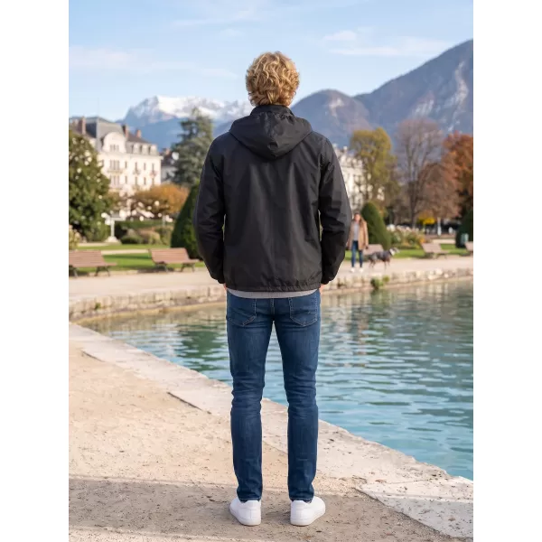  Unisex vjetrovka ALTISPORT NoPrint NP/ALU425 CRNA 