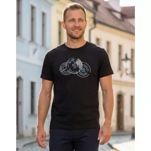  Muška majica kratkih rukava ALTISPORT CARRYOVER ALM160AL805 CRNA 