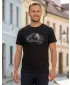 Muška majica kratkih rukava ALTISPORT CARRYOVER ALM160AL805 CRNA