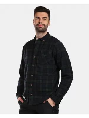 Muška košulja KILPI FLANNY-M VM0380KI TAMNO ZELENA