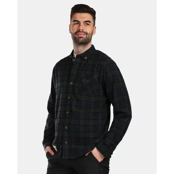  Muška košulja KILPI FLANNY-M VM0380KI TAMNO ZELENA 