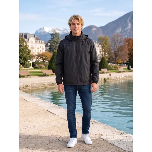  Unisex vjetrovka ALTISPORT NoPrint NP/ALU425 CRNA 