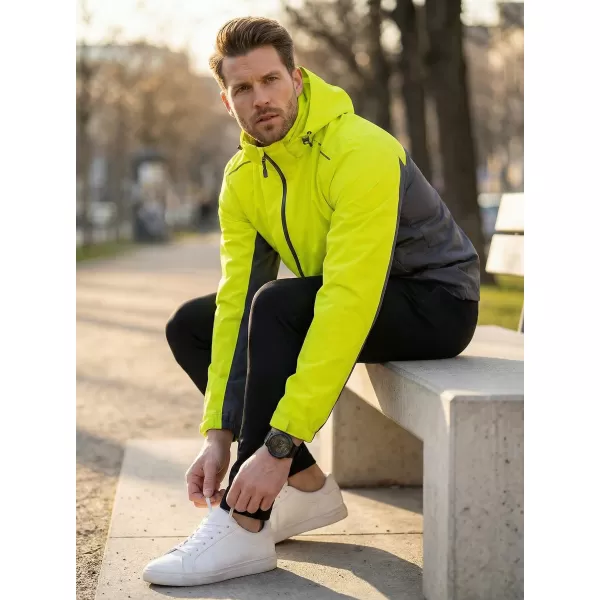  Muška jakna ALTISPORT NoPrint NP/ALM835 NEON ŽUTA 