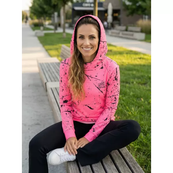  Ženska vrhunska funkcionalna majica ALTISPORT VOJ/ALW034MI01 NEON RUŽIČASTA 