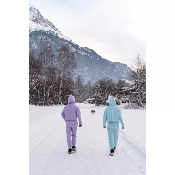  Ženska pamučna trenirka NORDBLANC BOYFRIEND NBSPL7888 SVIJETLOPLAVA 