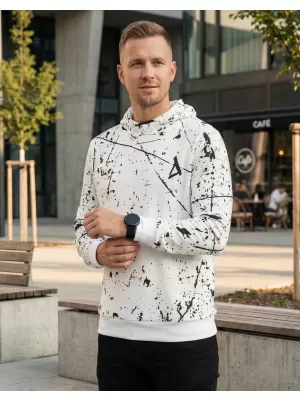 Muška premium funkcionalna majica ALTISPORT VOJ/ALM034MI01 BIJELA