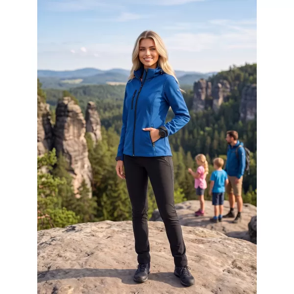  Ženska softshell jakna ALTISPORT NoPrint NP/ALW125 KRALJEVSKO PLAVA 