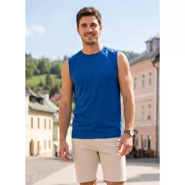  Muška funkcionalna majica bez rukava ALTISPORT NoPrint NP/ALM028 KRALJEVSKO PLAVA 