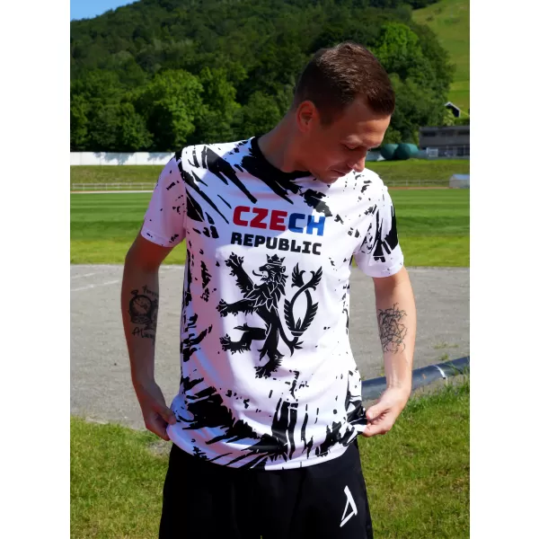  Muška premium funkcionalna majica ALTISPORT x CZE VOJ/ALM036TR01 APSTRAKCIJA 
