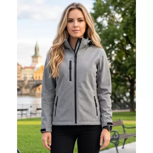  Ženska softshell jakna ALTISPORT NoPrint NP/ALW125 ČELIČNO SIVA 