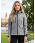 Ženska softshell jakna ALTISPORT NoPrint NP/ALW125 ČELIČNO SIVA