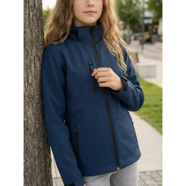  Dječja softshell jakna ALTISPORT NoPrint NP/ALK535 TAMNOPLAVA 