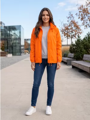 Unisex vjetrovka ALTISPORT NoPrint NP/ALU425 NEON NARANČASTA
