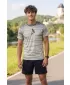 Muška premium funkcionalna majica ALTISPORT VOJ/ALM031TR01 CRNA/SMEĐA