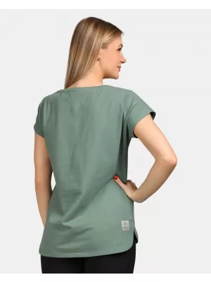 Ženska majica kratkih rukava KILPI NELLIM-W VL0363KI KAKI