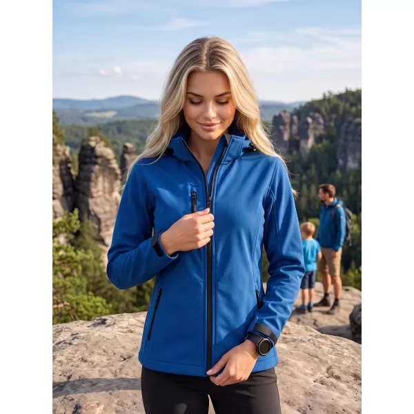  Ženska softshell jakna ALTISPORT NoPrint NP/ALW125 KRALJEVSKO PLAVA 