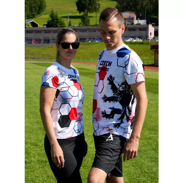  Muška premium funkcionalna majica ALTISPORT x CZE VOJ/ALM036TR01 HEKSA BIJELA 