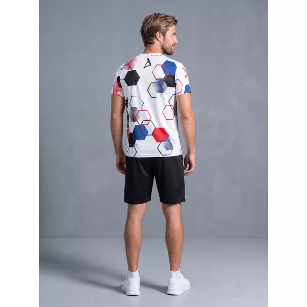  Muška premium funkcionalna majica ALTISPORT x CZE VOJ/ALM036TR01 HEKSA BIJELA 