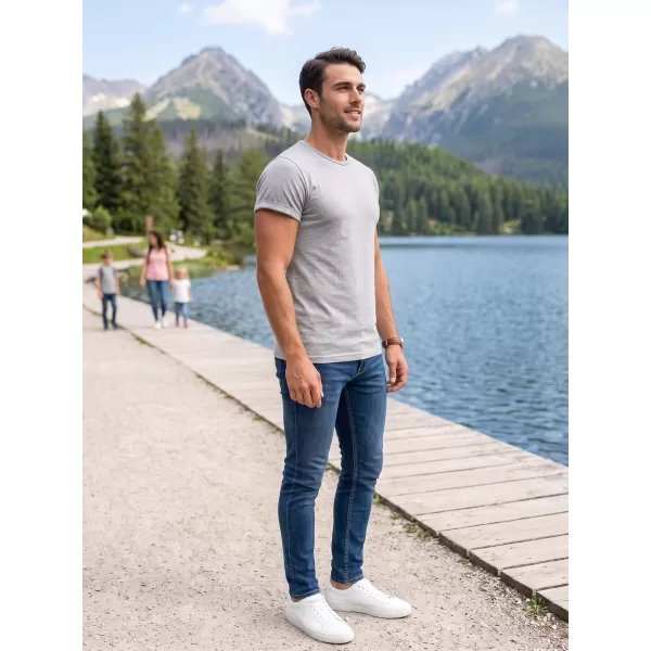  Muška majica kratkih rukava ALTISPORT NoPrint NP/ALM361 SVJETLO ISTICANJE 