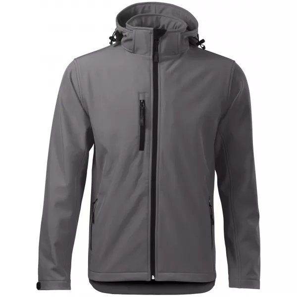  Muška softshell jakna ALTISPORT NoPrint NP/ALM225 TAMNO SIVI ODSJAJI 