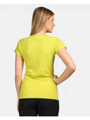 Ženska majica kratkih rukava KILPI PROMO-W VL0366KI SVIJETLO ZELENA