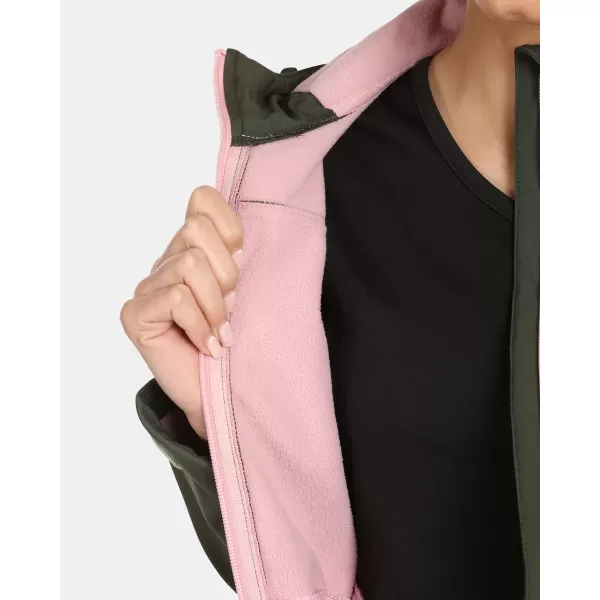  Ženska softshell jakna KILPI RAVIA-W VL0109KI TAMNO ZELENA 