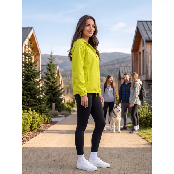 Unisex vjetrovka ALTISPORT NoPrint NP/ALU425 NEON ŽUTA 