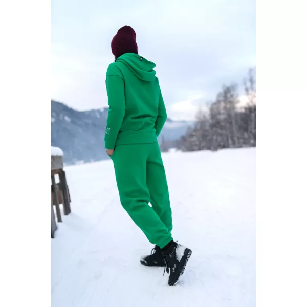  Ženska pamučna trenirka NORDBLANC BOYFRIEND NBSPL7888 ZELENA 