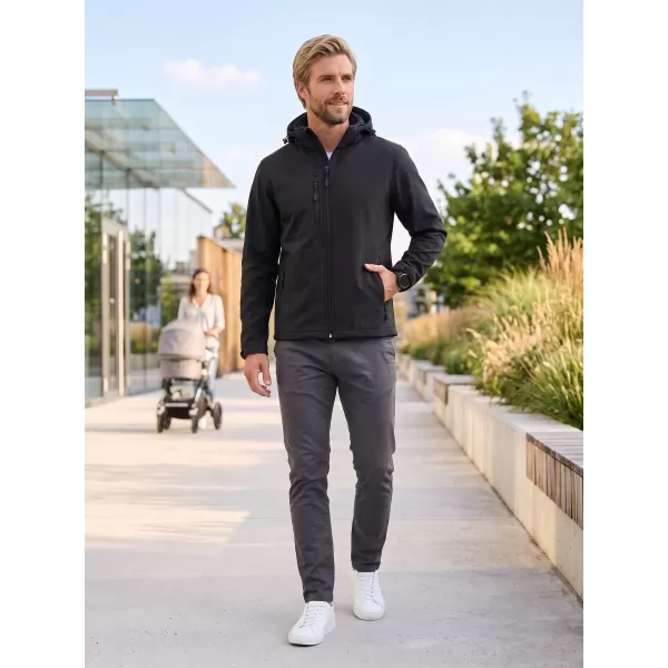  Muška softshell jakna ALTISPORT NoPrint NP/ALM225 CRNA 