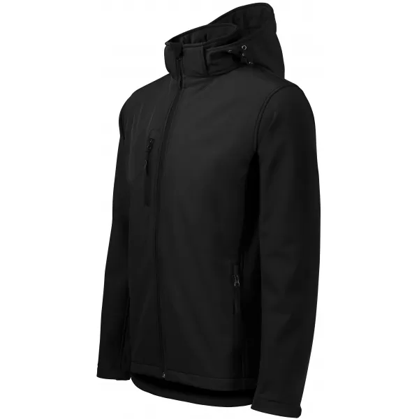  Muška softshell jakna ALTISPORT NoPrint NP/ALM225 CRNA 