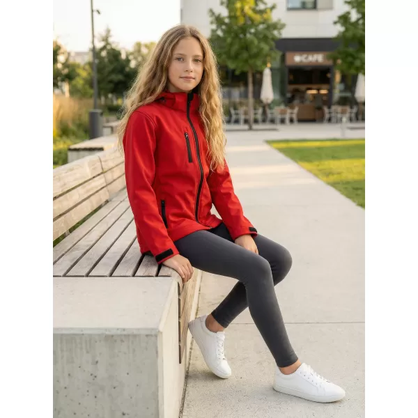  Dječja softshell jakna ALTISPORT NoPrint NP/ALK535 CRVENA 
