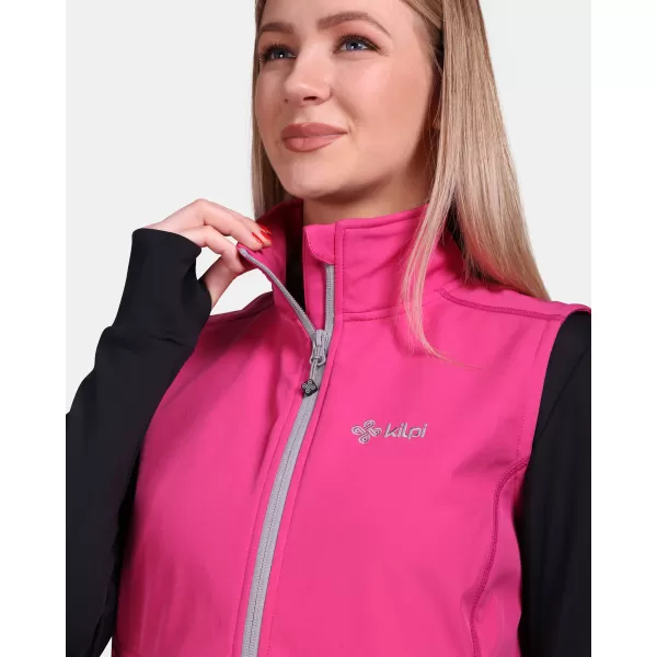  Ženski softshell prsluk KILPI SOIL-W VL0113KI RUŽIČASTA 