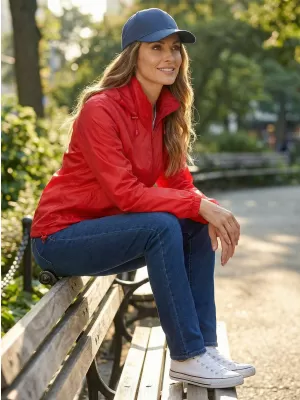 Unisex vjetrovka ALTISPORT NoPrint NP/ALU425 CRVENA