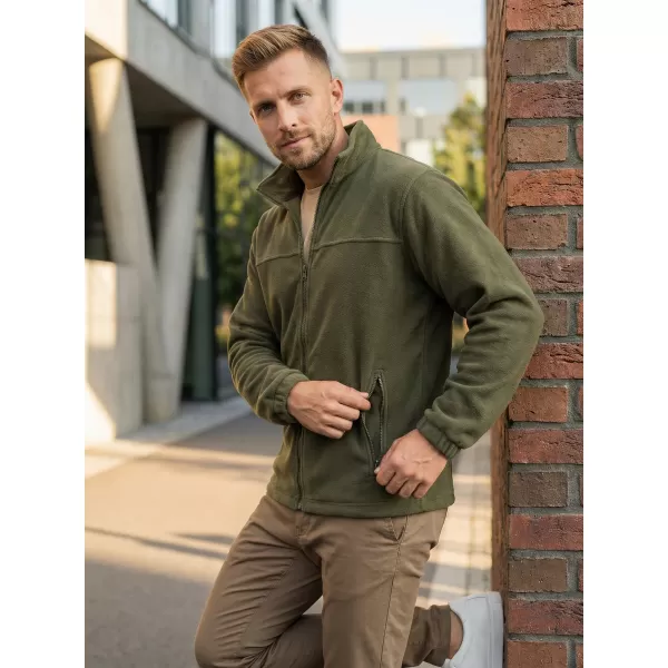  Muška majica od flisa ALTISPORT NoPrint NP/ALM105 VOJNOG 