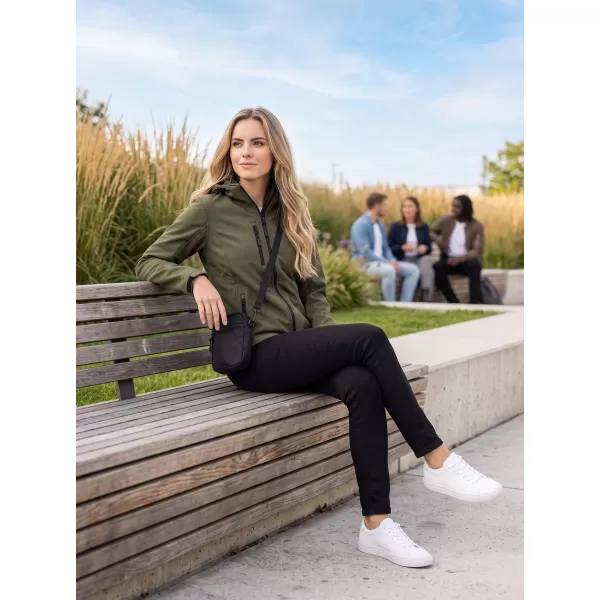  Ženska softshell jakna ALTISPORT NoPrint NP/ALW125 VOJNOG 