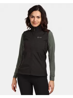 Ženski softshell prsluk KILPI SOIL-W VL0113KI CRNA