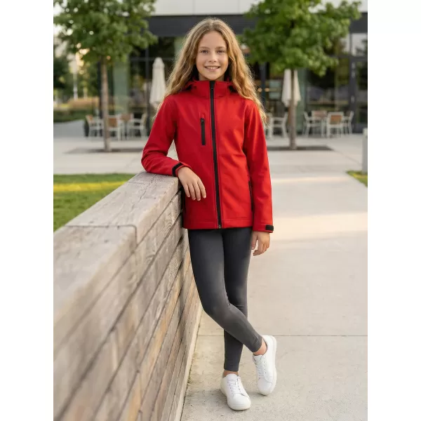  Dječja softshell jakna ALTISPORT NoPrint NP/ALK535 CRVENA 