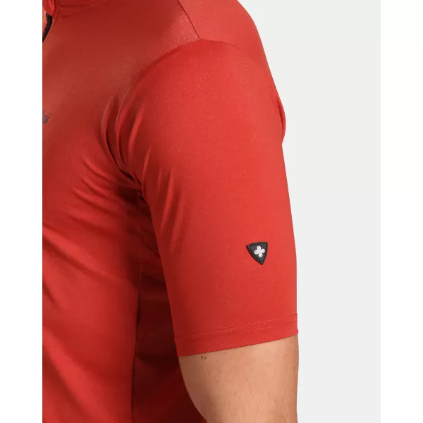  Muški biciklistički dres KILPI CAVALET-M VM0357KI TAMNOCRVENA 