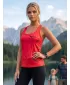 Ženska premium funkcionalna majica bez rukava ALTISPORT VOJ/ALW034TIL01 CRVENA