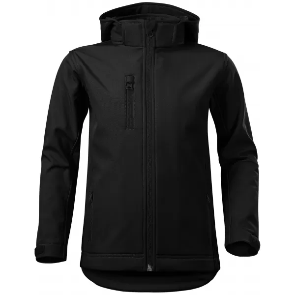  Dječja softshell jakna ALTISPORT NoPrint NP/ALK535 CRNA 