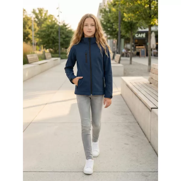  Dječja softshell jakna ALTISPORT NoPrint NP/ALK535 TAMNOPLAVA 