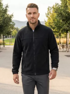 Muška majica od flisa ALTISPORT NoPrint NP/ALM105 EBANOVINA SIVA