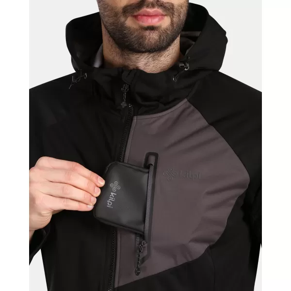  Muška softshell jakna KILPI BELTRA-M VM0107KI CRNA 