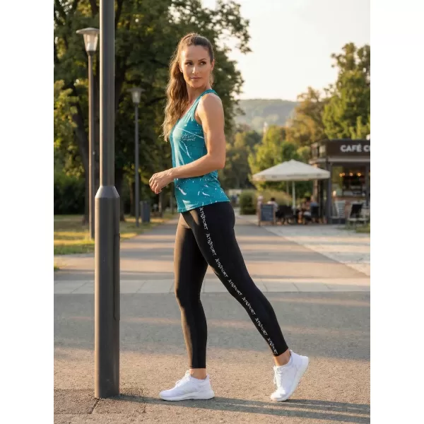  Ženska premium funkcionalna majica bez rukava ALTISPORT VOJ/ALW034TIL01 SMARAGD 