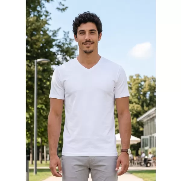  Muška majica kratkih rukava ALTISPORT NoPrint NP/ALM007 BIJELA 