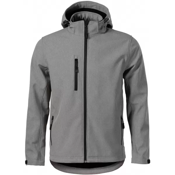  Muška softshell jakna ALTISPORT NoPrint NP/ALM225 ČELIČNO SIVA 