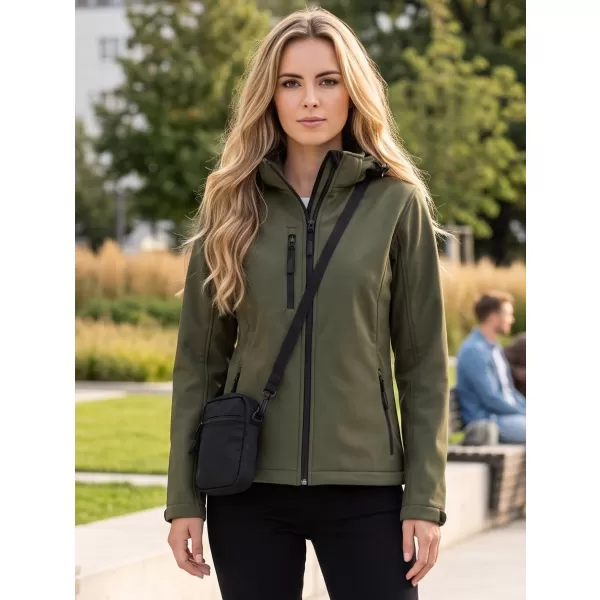  Ženska softshell jakna ALTISPORT NoPrint NP/ALW125 VOJNOG 