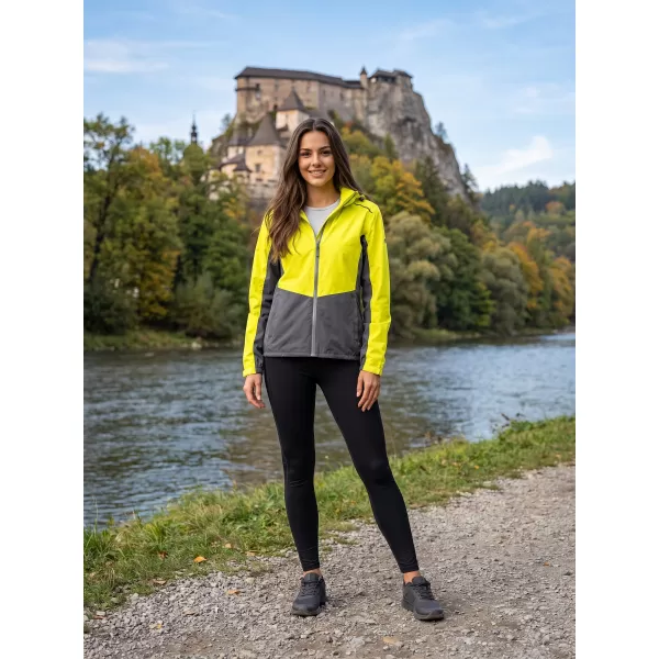  Ženska jakna ALTISPORT NoPrint NP/ALW935 NEON ŽUTA 