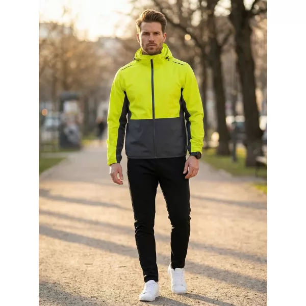  Muška jakna ALTISPORT NoPrint NP/ALM835 NEON ŽUTA 