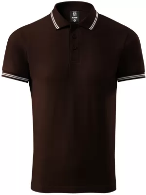 Muška majica s kragnom ALTISPORT NP/ALM921 KAVA